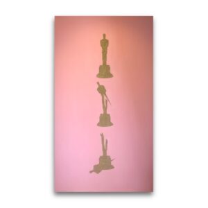 CUADRO 'LA DESTRUCCIÓN DEL OSCAR / LA CACHETADA DE WILL SMITH'